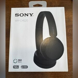 Sony WH-CH520 Wireless Headphones in Black